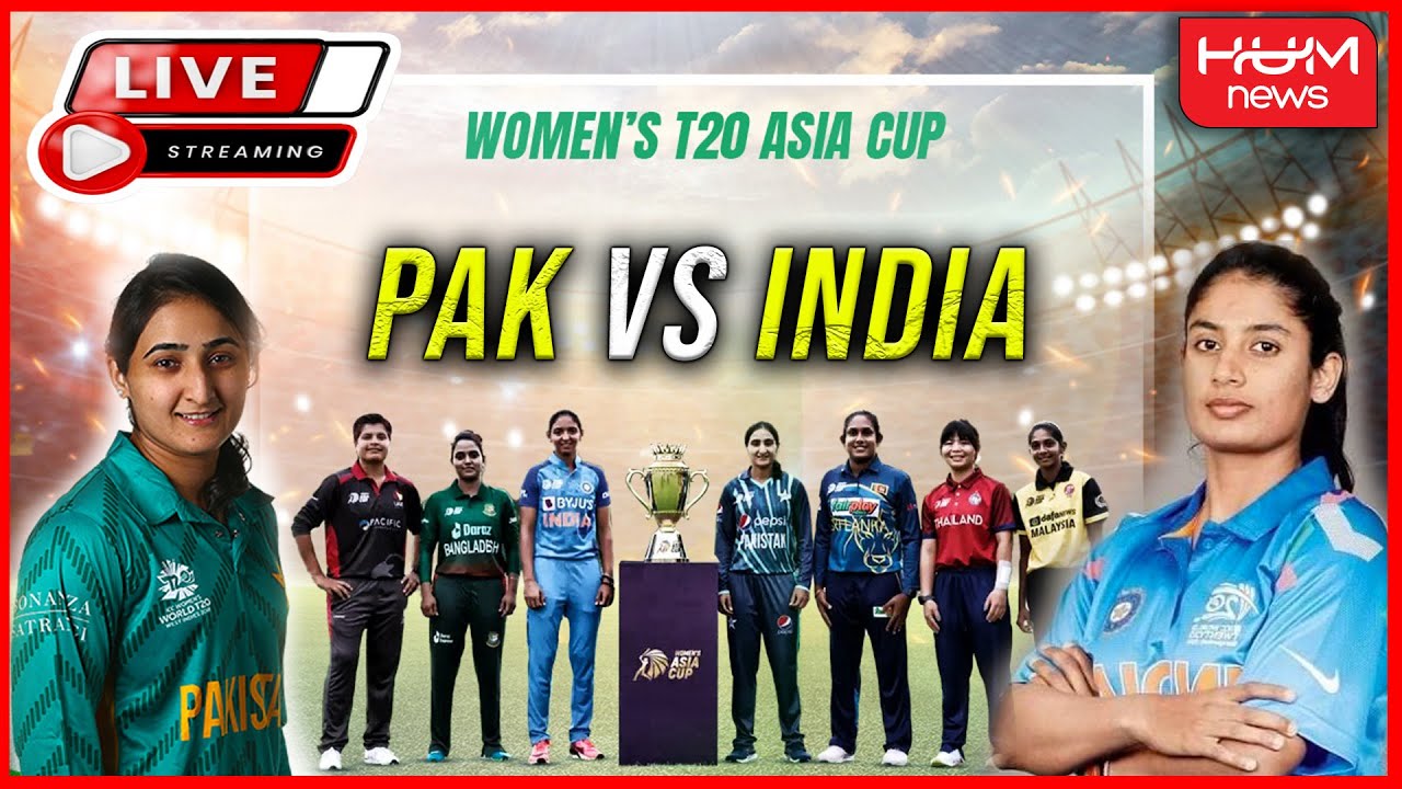 Pakistan vs INDIA Match Scorecard PAK vs IND Live Update T20 Series Womens Asia Cup 2022