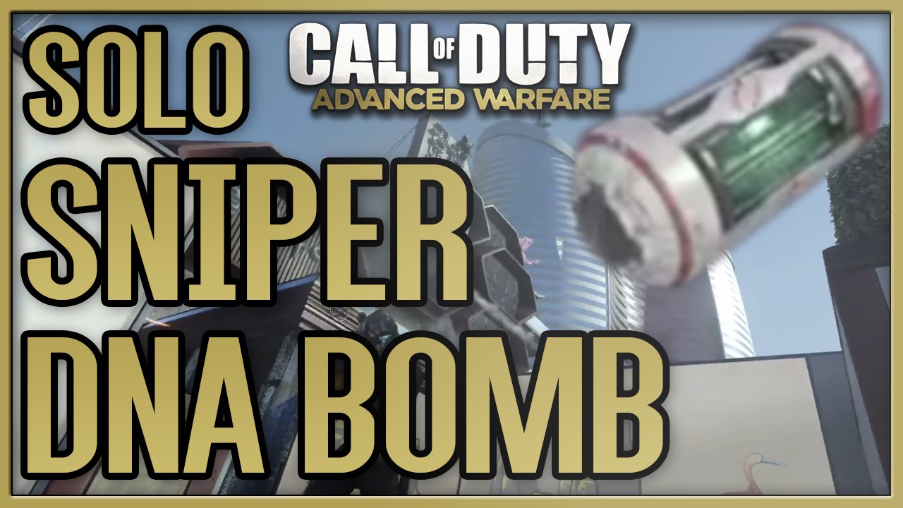 AW: *INSANE* SOLO DEFAULT CLASS "SNIPER DNA BOMB" on Greenband! - Call of Duty: Advanced Warfare