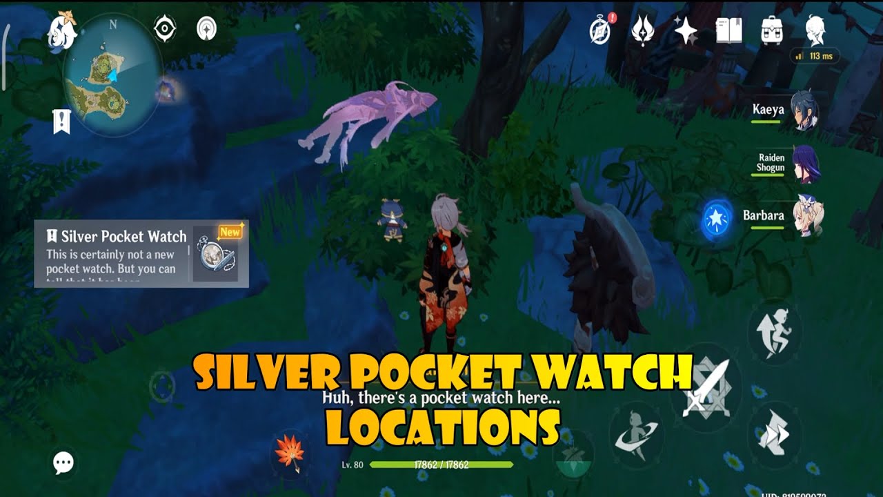 Where To Find Silver Pocket Watch Location Guide Gens vrogue.co