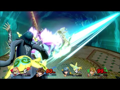 スマブラSP　ベレス　手前やられ　背中側　通常サイズ