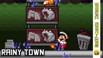 Rainy Town • Super Mario World ROM Hack (SNES/Super Nintendo)