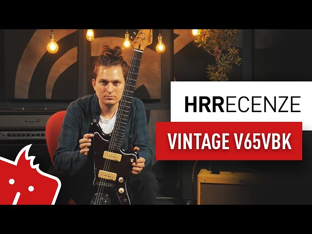 Електрогітара VINTAGE V65VBK Boulevard Black