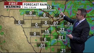 Flash flood risk decreasing as we get a break from the rain