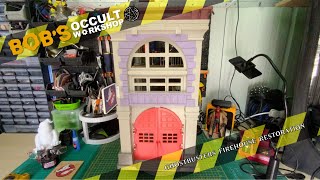 Ghostbusters Fire Station Restoration Project (Kenner Vintage)