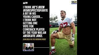 John Bosa on 95.7 The Game talks about Nick Bosa