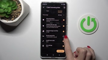 How to Clear the Browsing Data on INFINIX Zero 30 - History, Cache, Cookies, Credentials
