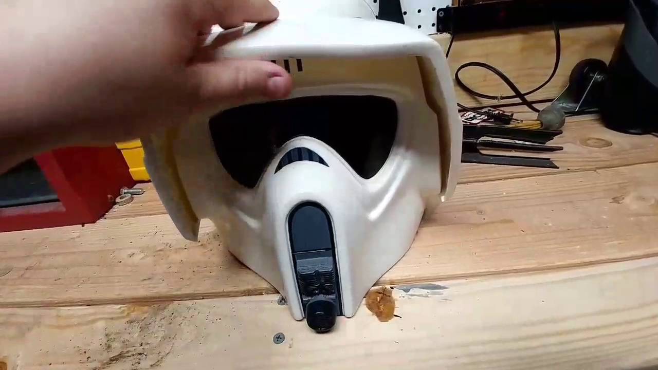 scout trooper helmet  DIY  YouTube