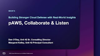 Famous AWS re:Inforce 2025 - Building stronger cloud defense with real-world insights (SEC207) Wealth
