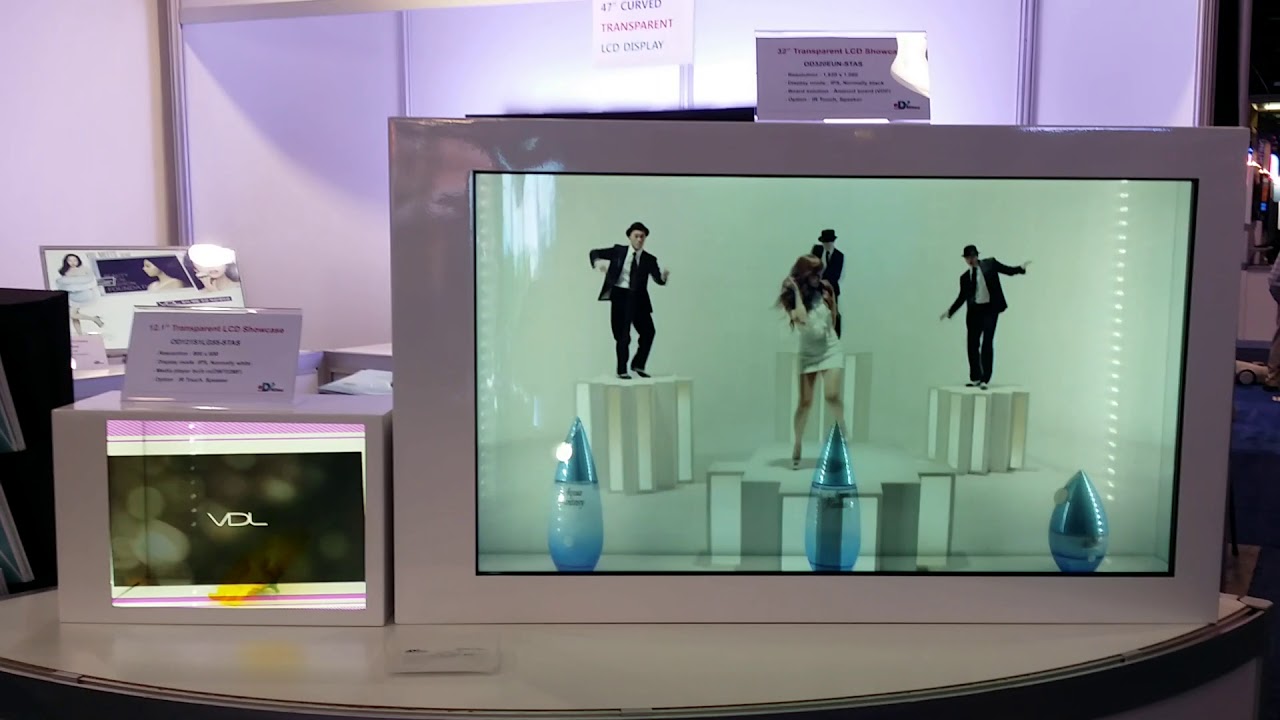 [오디하이텍_ODHitec] 12 1", 32" Transparet LCD Showcase
