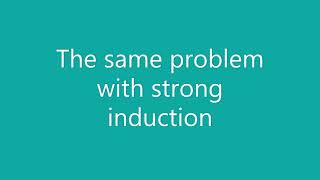 Weak and strong induction examples