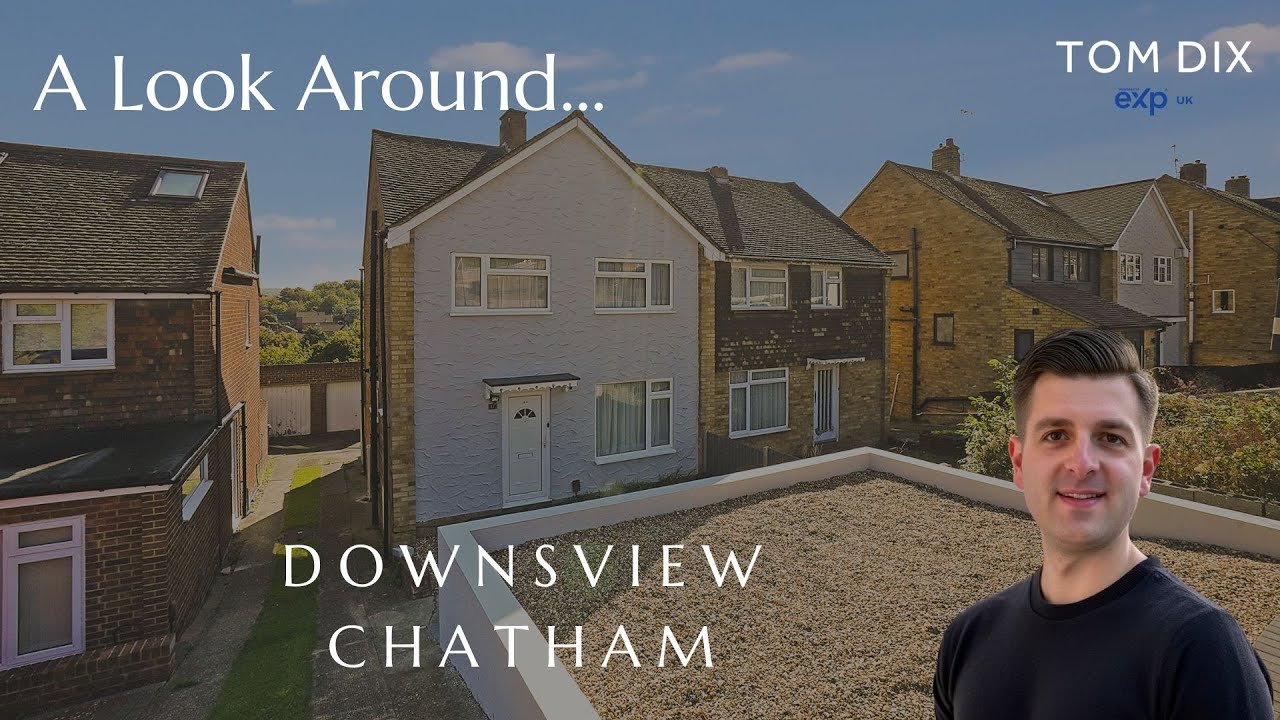 House for sale in Downsview | 3 bed semi with garage & driveway | Tom Dix The Medway Estate Agent