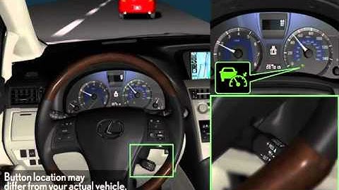 2010-2012 Quick Guide - Lexus Dynamic Radar Cruise Control