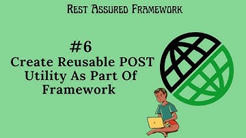 #6. |Rest Assured Framework| Creëer een herbruikbaar POST-hulpprogramma als onderdeel van het fra...