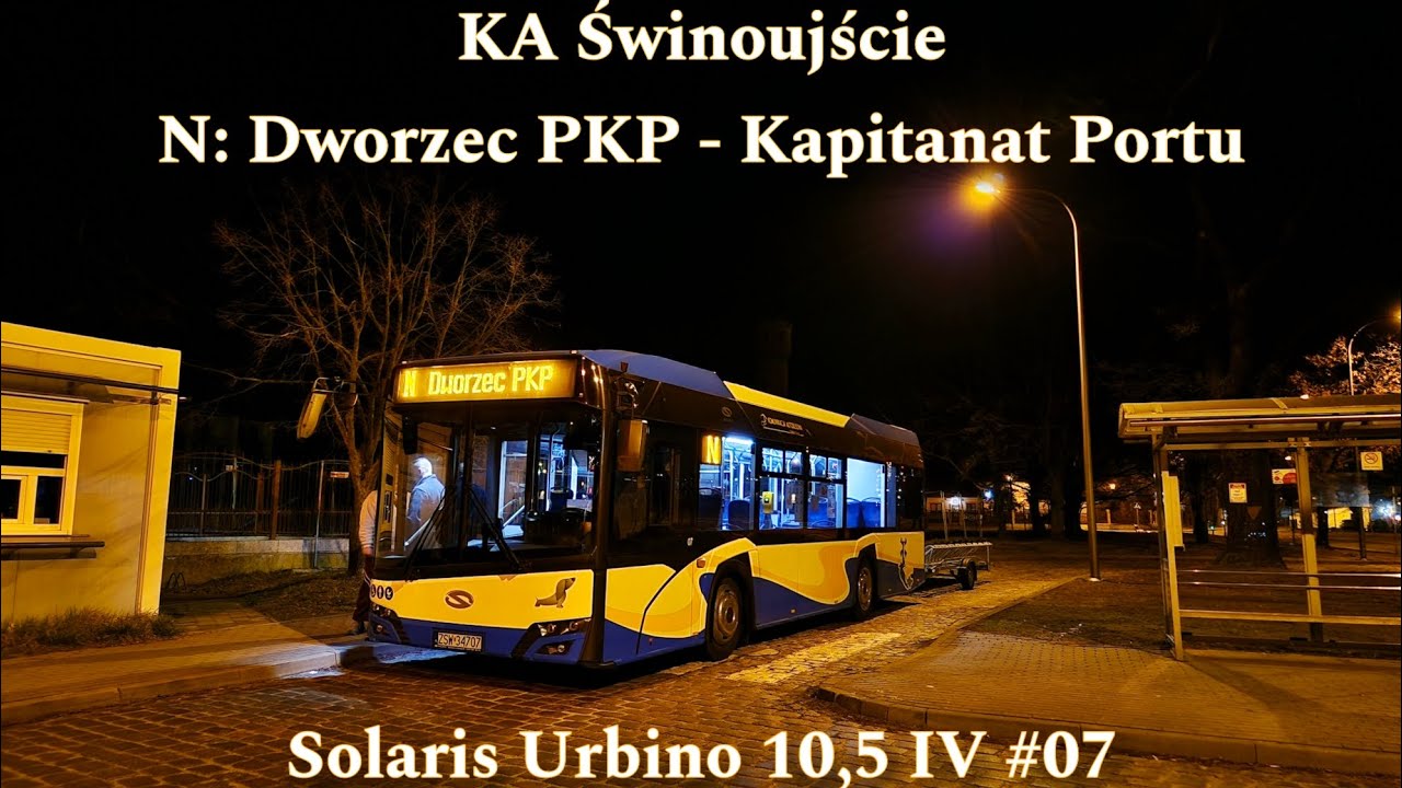 KA Świnoujście - Linia N, Solaris Urbino 10,5 IV #07