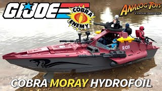 GI Joe Cobra Moray Hydrofoil - Hasbro Toy Review!