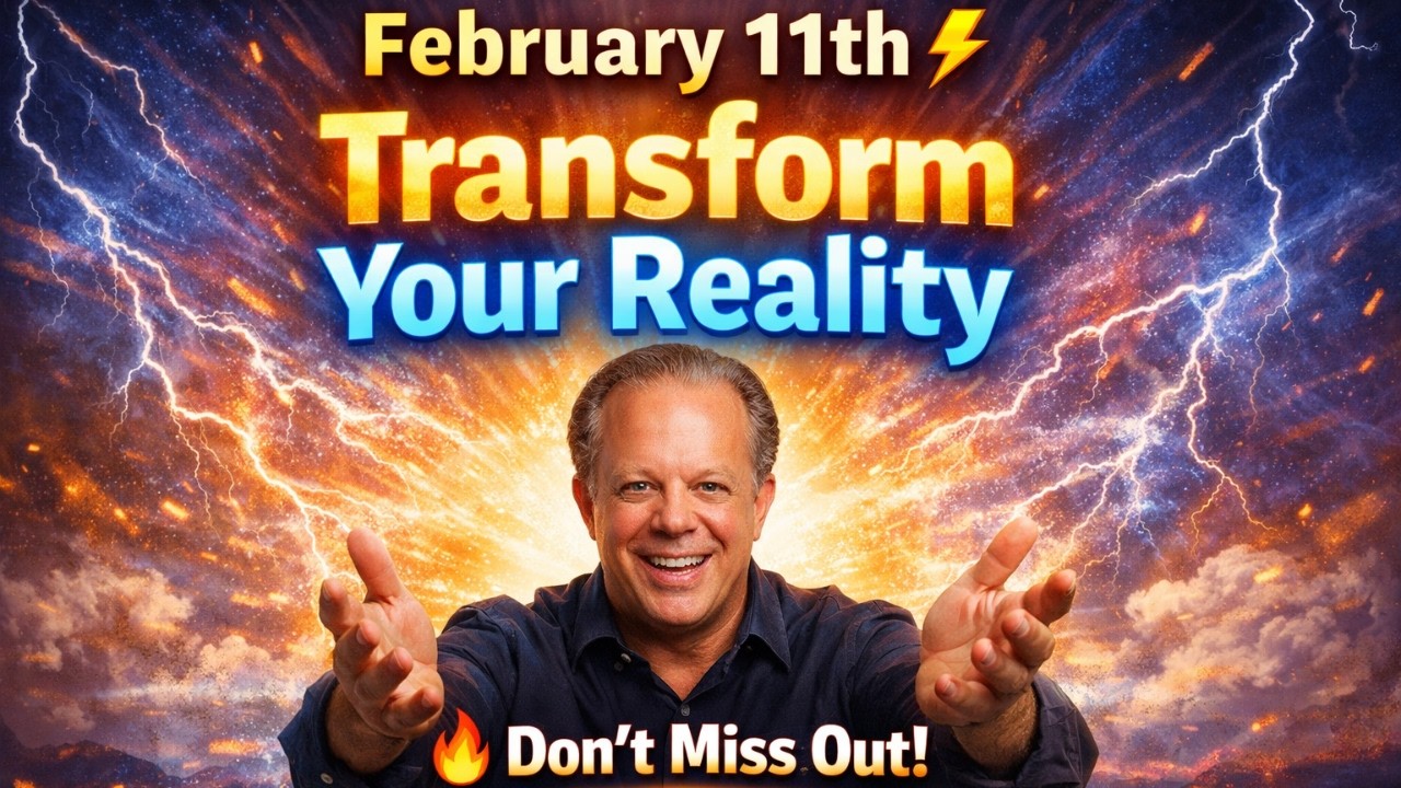 “February 11th Energy Breakthrough — Transform Your Reality Today.” Joe Dispenza