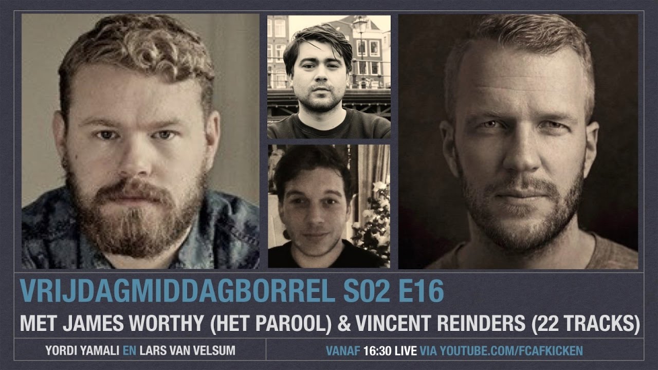VRIJDAGMIDDAGBORREL S02E16 met o.a. James Worthy en Vincent Reinders ...