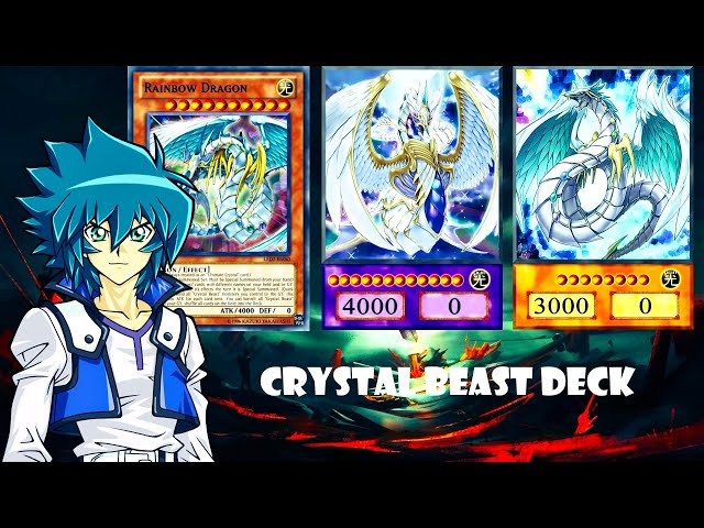 Yu-Gi-Oh! Crystal Beasts and Rainbow Dragon! Jesse Anderson. GX.