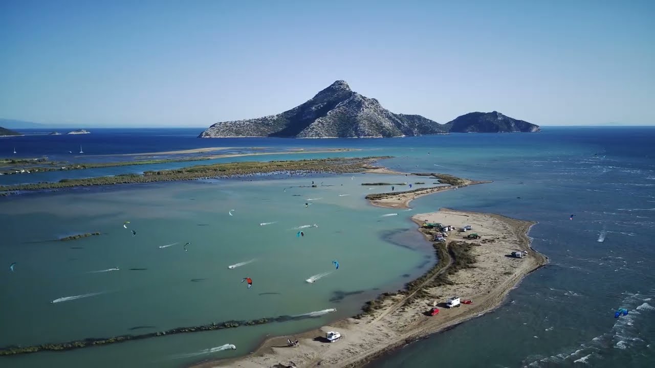 Dioni - Kite surfing paradise  ---  Διόνι - Ο παράδεισος του kite surfing