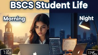 A Day in the Life of a BSCS Student at a US University (Morning to Night)