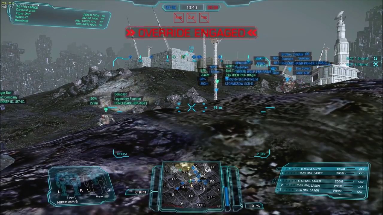 MechWarrior Online:  Adder B.  Little DPSr.  Watch Lines of Fire.