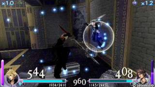 Blues (AC Cloud)vs Com (Squall)Final fantasy Dissidia