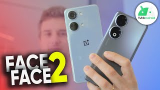 Confronto ONEPLUS NORD 3 vs HONOR 90: vi svelo il mio preferito #facetoface