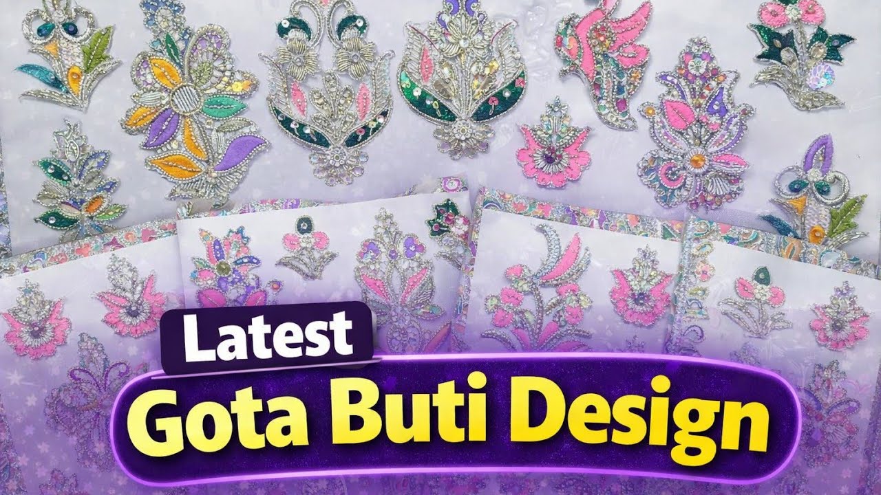 🚀 लेटेस्ट Gota Buti डिजाइन कलेक्शन 2026 | नई शादी स्पेशल Gota डिजाइन Balaji gota store khandela 