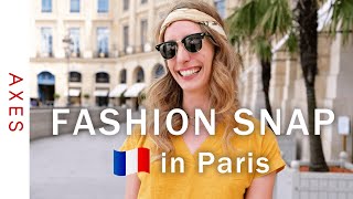 [Street Snap in Paris]Paris in Vacation Season The most indemand summer coordinate!