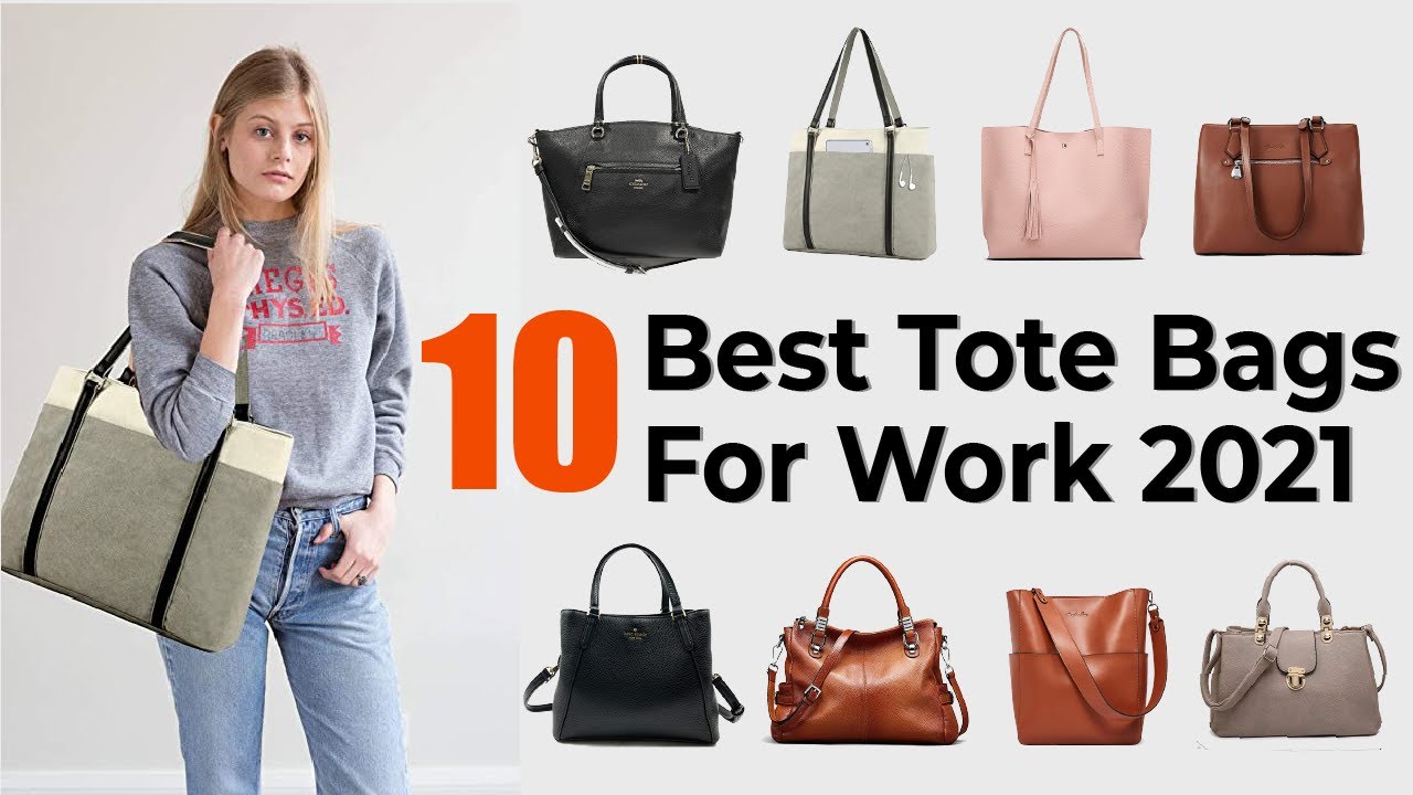 stylish tote bags for work