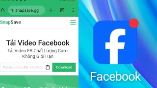 cách tải video từ Facebook bằng snapsave