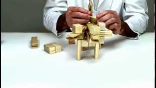 Wooden Toys from Tegu - Building a Cerberus