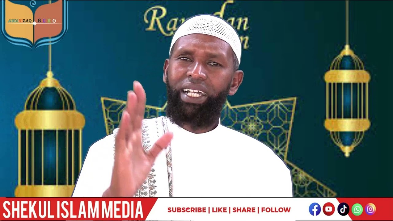 WAAN SOOMI QOFFA TAHEEN\SHEIKH ABDIRIZAK BUKO