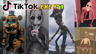 SCARY TIKTOK.EXE pt.4 | REACTING TO HORROR VIDEOS THAT WILL GIVE YOU NIGHTMARES | DO NOT WATCH ALONE