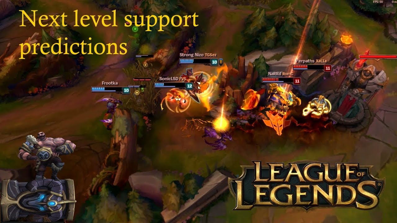 League of Legends - Next level support predictions/outplays - YouTube