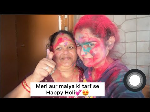 Aur holi ka gyan dia maine🙈 || Vlog-202