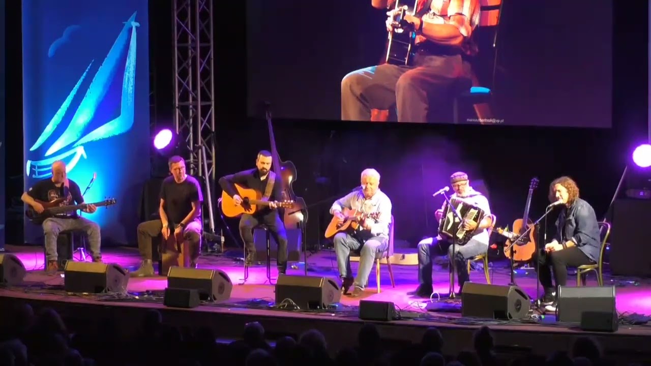 Waldek Mieczkowski Band w koncercie piosenek Ryszarda Muzaja 