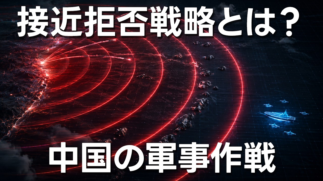 中国の接近拒否戦略とはそもそも何？【日本軍事情報】