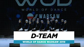 D-Team Team Division World Of Dance Warsaw 2019