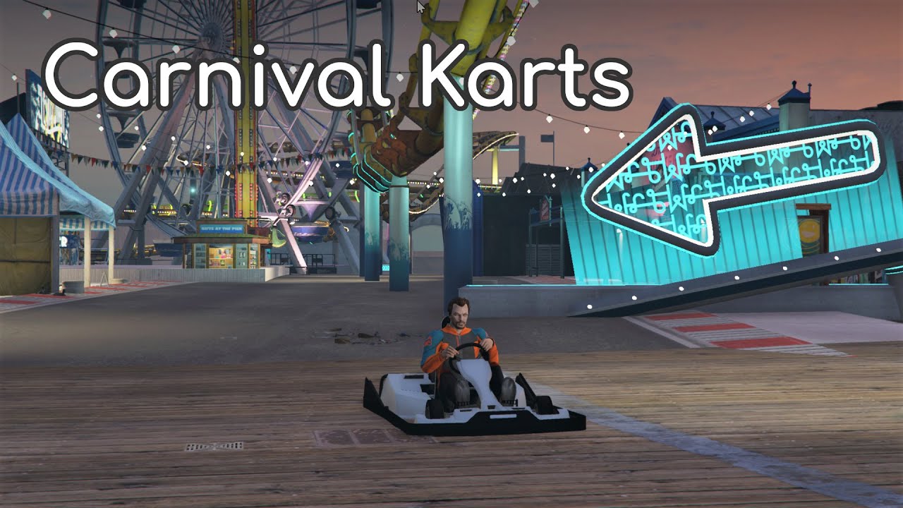 Veto Go Kart Track: Carnival Karts - Custom GTA Online Job Showcase