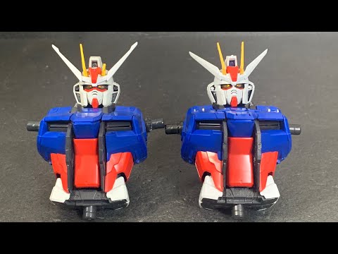 頭と上半身完成！結構違う！ GAT-X105 + AQM/E-YM1 PG 1/60
