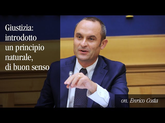 Giustizia: introdotto un principio naturale, di buon senso