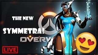 Omg The New Symmetra Is The Sht - Overwatch Ptr Live Gameplay Commentary
