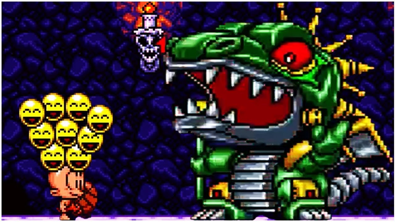 Bonk's Adventure All Bosses (Arcade) YouTube