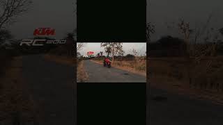 KTM rc200rr 155 km/h💙 Dream bike #ktmrc200 #ktmbikes #rc200review #ktmindia #youtubeshortsindia