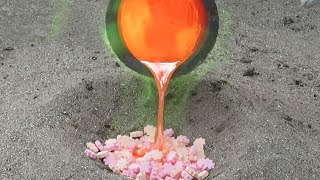EXPERIMENT: LAVA vs Trolls Candy.
