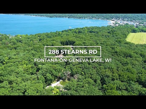 288 Stearns Rd, Fontana On Geneva Lake, WI home video tour