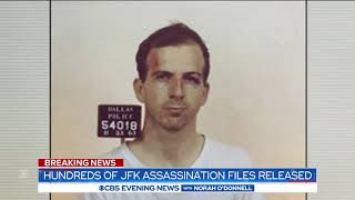 Hundreds of JFK assassination files released