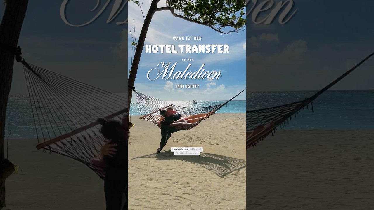 Hoteltransfer auf den Malediven 