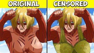 38 Attack on Titan Moments That Got CHANGED in the Anime (AOT Censorship)